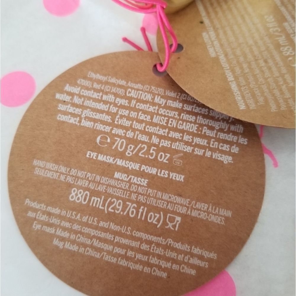 Victoria's Secret Pink Gold XL Mug gift SET - Picture 5 of 7
